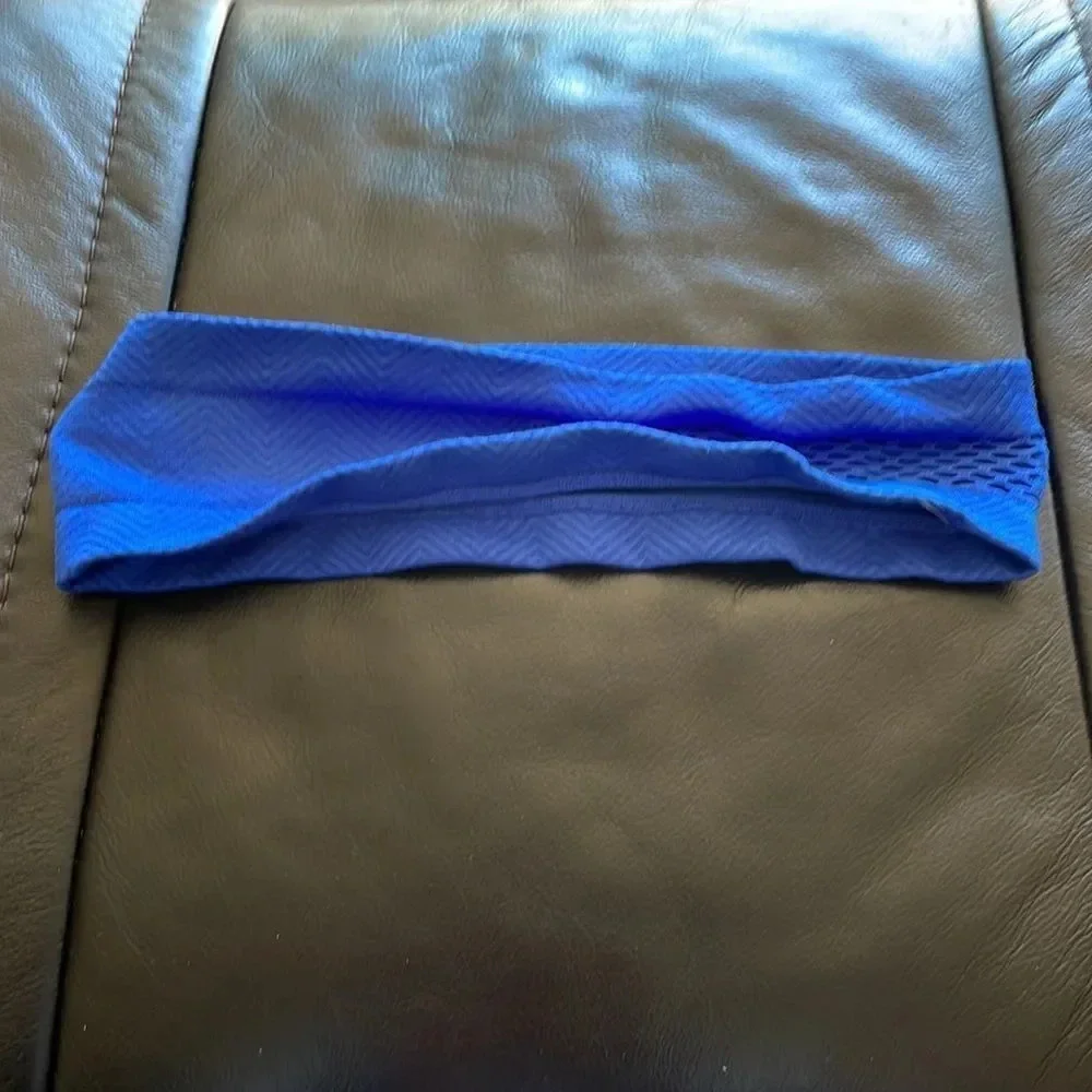 Adidas kids blue headband